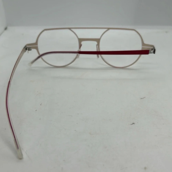 Etnia Eyewear LOOL 6 DOME Eyeglasses Frames. RXable 460 FUWH Red/Cream NWT
